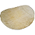 Pele Couro Boi Natural Disco 40cm Tambor Conga Atabaque Tumbadora - Imagem 3
