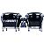 Bongo NewGroove 7.5" e 8.5" Cadilac Preto Empachada - Imagem 2