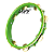 Pandeiro Gope Super Leve 12" Verde Store Pele Cristal OUTLET - Imagem 1