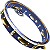 Pandeiro CJ 11" Mogno Serie Ouro Cristal Artesanal - Imagem 3