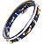 Pandeiro CJ 11" Mogno Serie Ouro Cristal Artesanal - Imagem 2