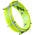 Tamborim Gope 6" Luminix Amarelo NEON Cristal Alumínio OUTLET - Imagem 2