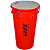 Rebolo Tantan Gope 14" 65cm Luminix Laranja NEON Alumínio OUTLET - Imagem 3