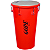 Rebolo Tantan Gope 14" 65cm Luminix Laranja NEON Alumínio OUTLET - Imagem 4