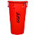 Rebolo Tantan Gope 14" 65cm Luminix Laranja NEON Alumínio OUTLET - Imagem 2