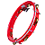 Pandeiro Gope 12" Rosa Luminix NEON Super Leve OUTLET - Imagem 2