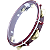 Pandeiro Gope 10'' Selfie Cereja Profissional Cristal OUTLET - Imagem 2
