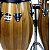 Congas Gope 11" e 11"3/4 Madeira Pele Sintética 80cm c/ Suporte OUTLET - Imagem 2