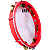 Pandeiro Gope 11" Luminix NEON Rosa Cristal OUTLET - Imagem 2