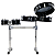 Trio Surdo Bolachão NewGroove com 2 Bacurinhas 8" 10" Rack Inox - Imagem 4