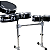 Trio Surdo Bolachão NewGroove com 2 Bacurinhas 8" 10" Rack Inox - Imagem 1