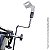 Suporte de Percussão Torelli Haste para Microfone c/ Clamp Aro - Imagem 3