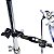 Suporte de Percussão Torelli Curvo c/ Clamp Pedestal - Imagem 3