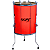 Surdo Gope 18" 60cm Luminix NEON Laranja c/ Tripé OUTLET - Imagem 2