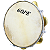 Pandeiro Gope Chorinho 10'' c/ 4 Chuveirinhos Pele Empachada OUTLET - Imagem 4