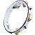 Pandeiro Gope 10" Super Leve Branco com Cereja OUTLET - Imagem 1