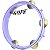Pandeiro Gope 10 Super Leve Reels Lilás OUTLET - Imagem 3