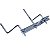 Mini Rack Torelli 3 Hastes Cromado TA 403 Clamp - Imagem 3