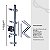 Mini Rack Percussão Torelli 4 Hastes Clamps Tubular Cromado - Imagem 6