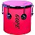 Repique De Mão Gope 11" 30cm Luminix Rosa Pele Cristal Alumínio - Imagem 4