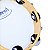 Pandeiro Torelli 10" Natural Leitosa ABS - Imagem 5