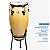 Conga Willians 11" Bachata Quinto Natural Wood c/ Suporte - Imagem 9