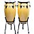 Congas Willians 11" e 11.75" Par Bachata Natural Wood c/ Suporte - Imagem 1
