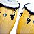 Congas Willians 11" e 11.75" Par Bachata Natural Wood c/ Suporte - Imagem 7