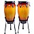 Congas Willians 11" e 11.75" Par Bachata Sunburst Wood c/ Suporte - Imagem 1