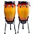 Congas Willians 11" e 11.75" Par Bachata Sunburst Wood c/ Suporte - Imagem 5