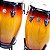 Congas Willians 11" e 11.75" Par Bachata Sunburst Wood c/ Suporte - Imagem 7