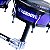 Congas Compactas NewGroove 11.06 e 12.06 Par Azul com Rack Preto Carbono - Imagem 8