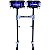 Congas Compactas NewGroove 11.06 e 12.06 Par Azul com Rack Preto Carbono - Imagem 1
