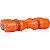 Ganza Shaker LP Duoshake Alto Loud Laranja LP441L Par - Imagem 5