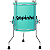 Surdo Gopinho 10" 30cm Aluminio Infantil Reels Verde OUTLET - Imagem 1