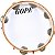 Pandeiro Gope 12" Super Leve Aro Laranja Store OUTLET - Imagem 3