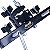 Mini Rack Torelli 3 Hastes Preto TA 453 Clamp Suporte - Imagem 3