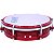 Tamborim Gope 6" Vermelho Cristal OUTLET - Imagem 3