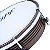 Tamborim Gope 6" Melanina Frisado Nylon Alumínio - Imagem 2