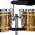 Timbales Williams Steel 14" e 15x6" Dourado c/ Cowbell, Block e Suporte - Imagem 4
