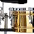 Timbales Williams Steel 14" e 15x6" Dourado c/ Cowbell, Block e Suporte - Imagem 7