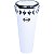 Timbal Contemporânea 14" 90cm Branco Glitter Alumínio OUTLET - Imagem 5