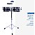 Timbales D-One 13" e 14" Aço Inox c/ Cowbell, Block e Suporte - Imagem 9