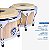 Bongo D-One Cartagena 7⅕" e 8½" Natural Rubber Wood - Imagem 10