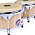 Bongo D-One Cartagena 7⅕" e 8½" Natural Rubber Wood - Imagem 6