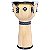 Djembe D-One 12" Natural Couro Rubber Wood - Imagem 1
