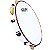Pandeiro Gope 11" Branco Aro Cereja G3 Super Leve Nylon - Imagem 1
