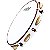 Pandeiro Gope 11" Branco Aro Cereja G3 Super Leve Nylon - Imagem 5