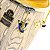 Conga LP Latin Percussion Galaxy Giovanni AW 11 3/4 Dourada LP806ZAW - Imagem 2
