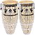 Conga LP Latin Percussion Giovanni Palladium 11 e 12 1/2 Cromada Par - Imagem 8